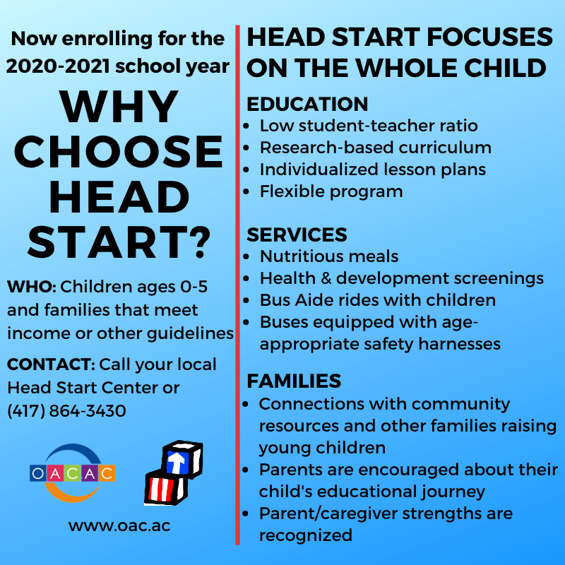 OACAC, Head Start, Early Education